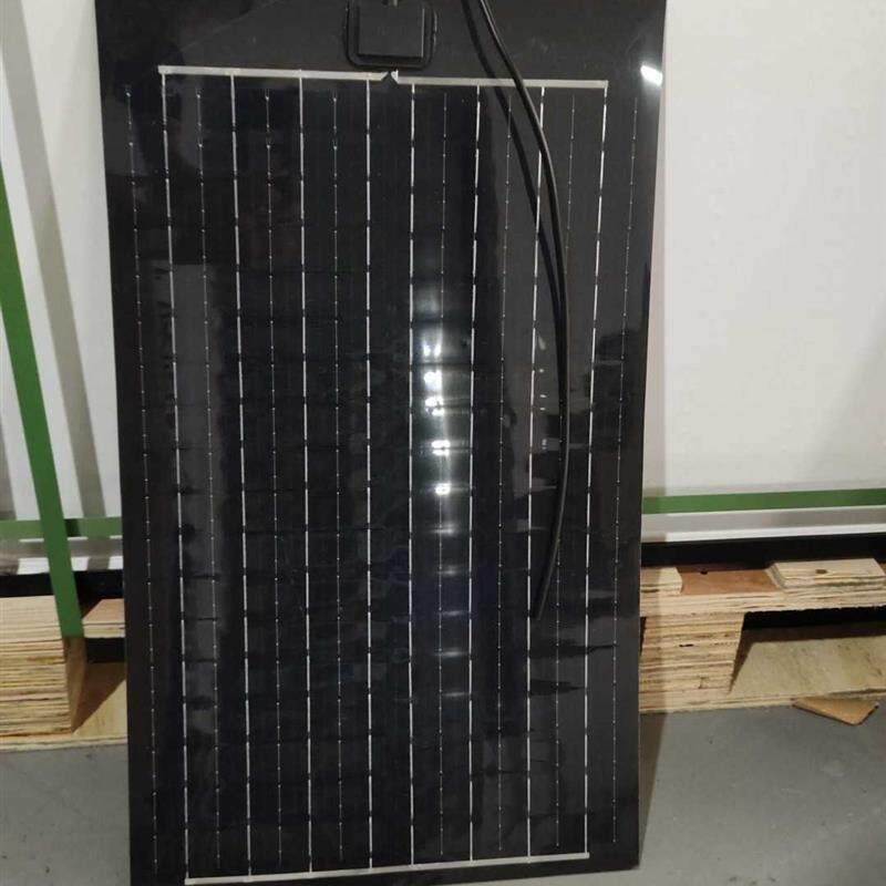 速发新款半柔性18v20W单晶硅太能板充12V汽车电瓶包邮