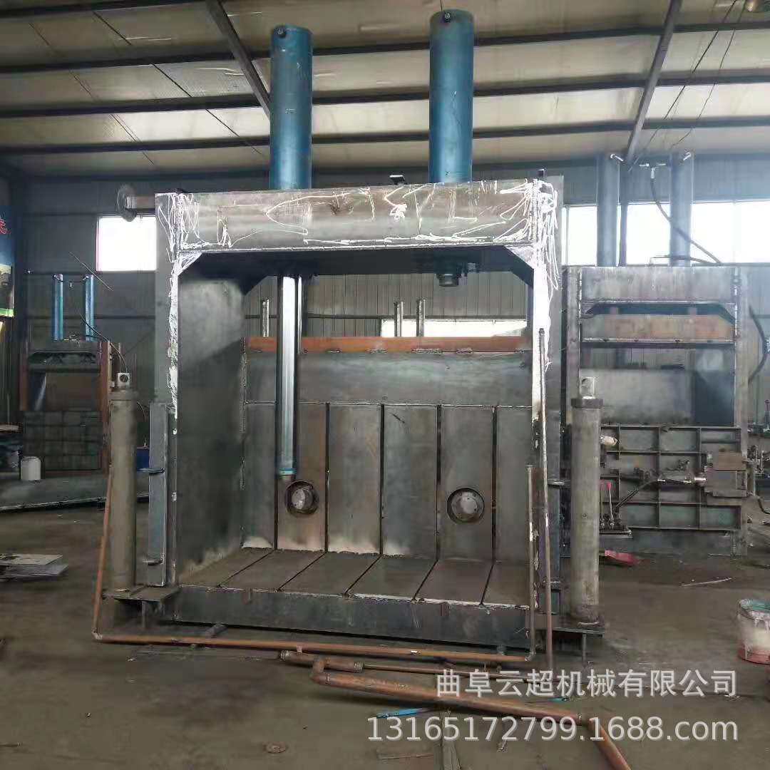 液压废铁金属立式打包机半自动不锈钢铝合金压缩打捆机废品打包机