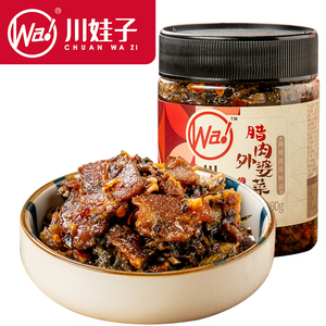 川娃子外婆菜280g湘西农家腌菜即食下饭菜香辣酱菜咸菜湖南土特产