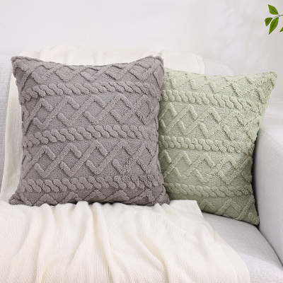 舒棉绒抱枕套沙发客厅靠枕大靠垫