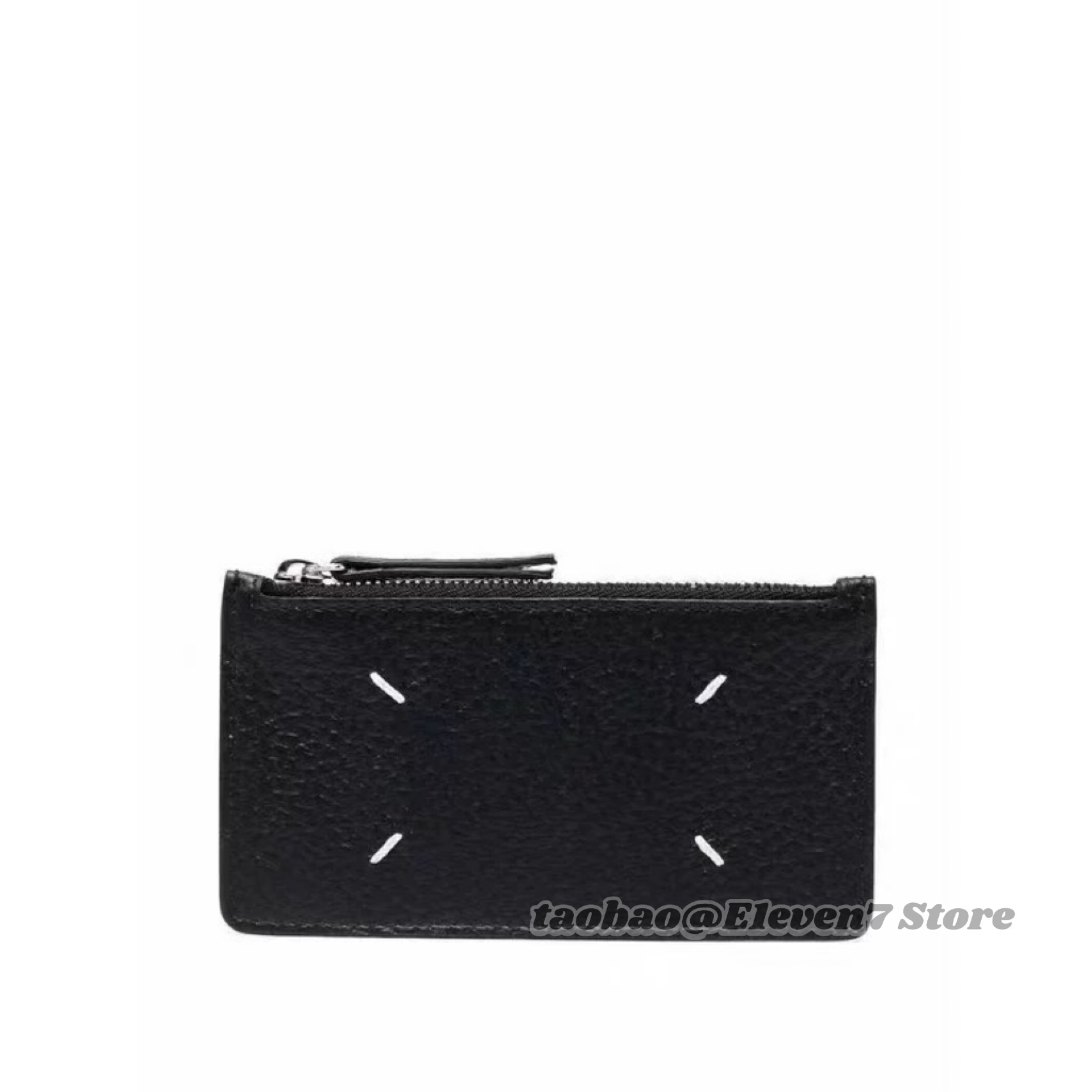 thumbnail for 「E1Even7」Mmm Style 22Ss Classic Four-Corner Stitched Long Zipper Card Holder Coin Purse Wallet