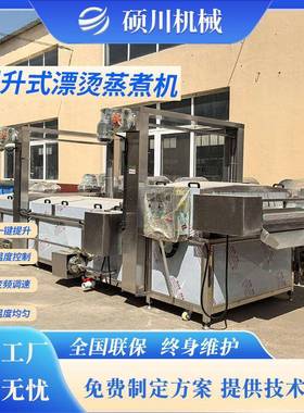 毛豆荚蔬清洗漂烫机手剥笋菜蒸牛煮机 糯 玉米鲜花生RDV肉丸蒸煮