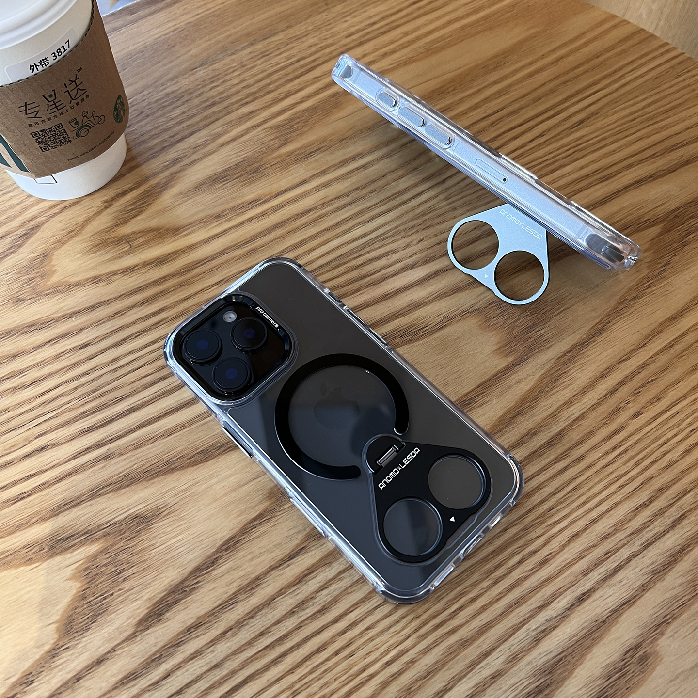 创意360旋转支架适用苹果手机壳