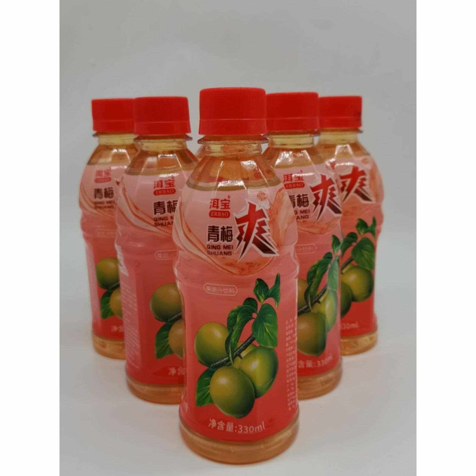 云南大理特产洱宝青梅爽柠檬汁木瓜汁饮料果蔬果味梅子含糖酸甜新