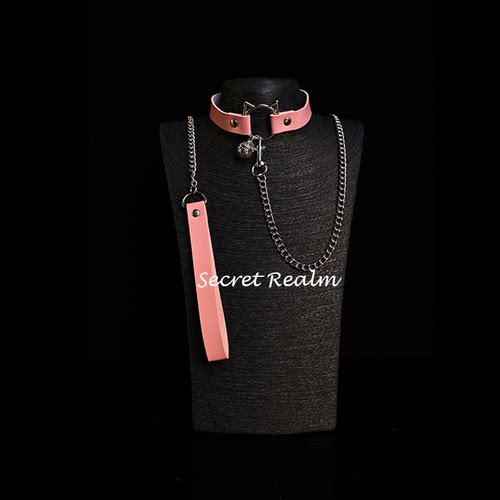 秘境「臣服」小猫耳项圈铃铛皮革puppy牵引绳小众设计K9