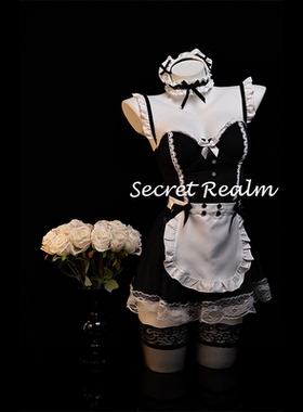 秘境「提拉米苏」性感睡裙女仆cos装蕾丝内衣情调诱惑纯欲风qqny