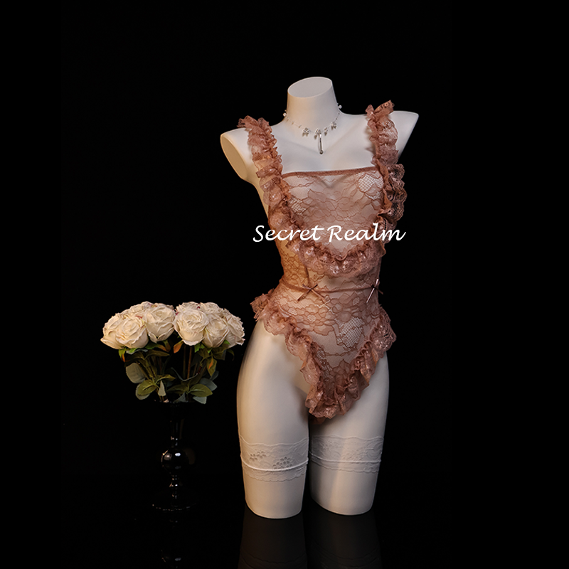 秘境「绫罗纪」性感睡裙蕾丝镂空透视连体内衣情调诱惑纯欲风qqny,女士内衣/男士内衣/家居服,内衣配件,淘宝优惠券,粉丝福利购,淘宝优惠卷