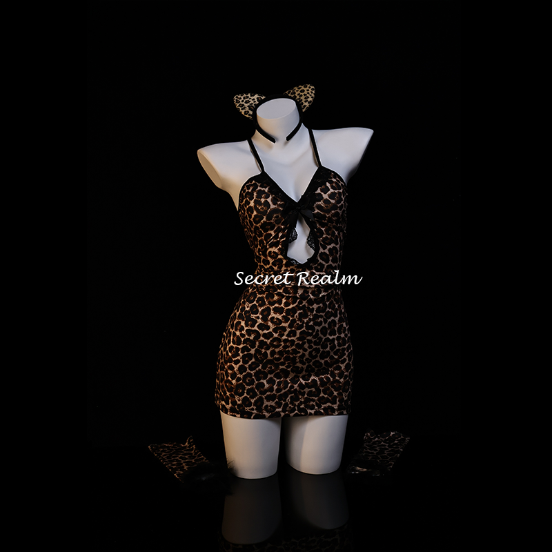 秘境「野蛮女友」性感火辣豹纹纯欲包臀裙吊带睡裙情调诱惑qqny,女士内衣/男士内衣/家居服,内衣配件,淘宝优惠券,粉丝福利购,淘宝优惠卷