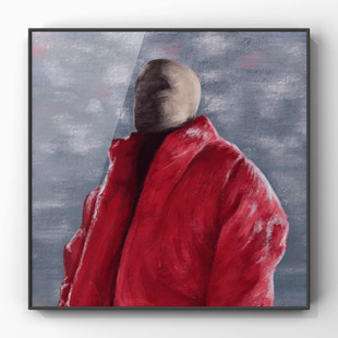 kanye west侃爷周边装饰画说唱嘻哈潮流卧室客厅床艺术高级感挂画