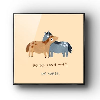 简约温馨挂画卧室客厅