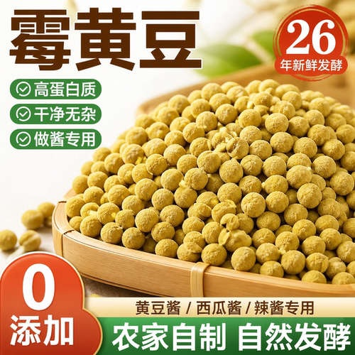 农家传统自然发酵无添加霉豆子