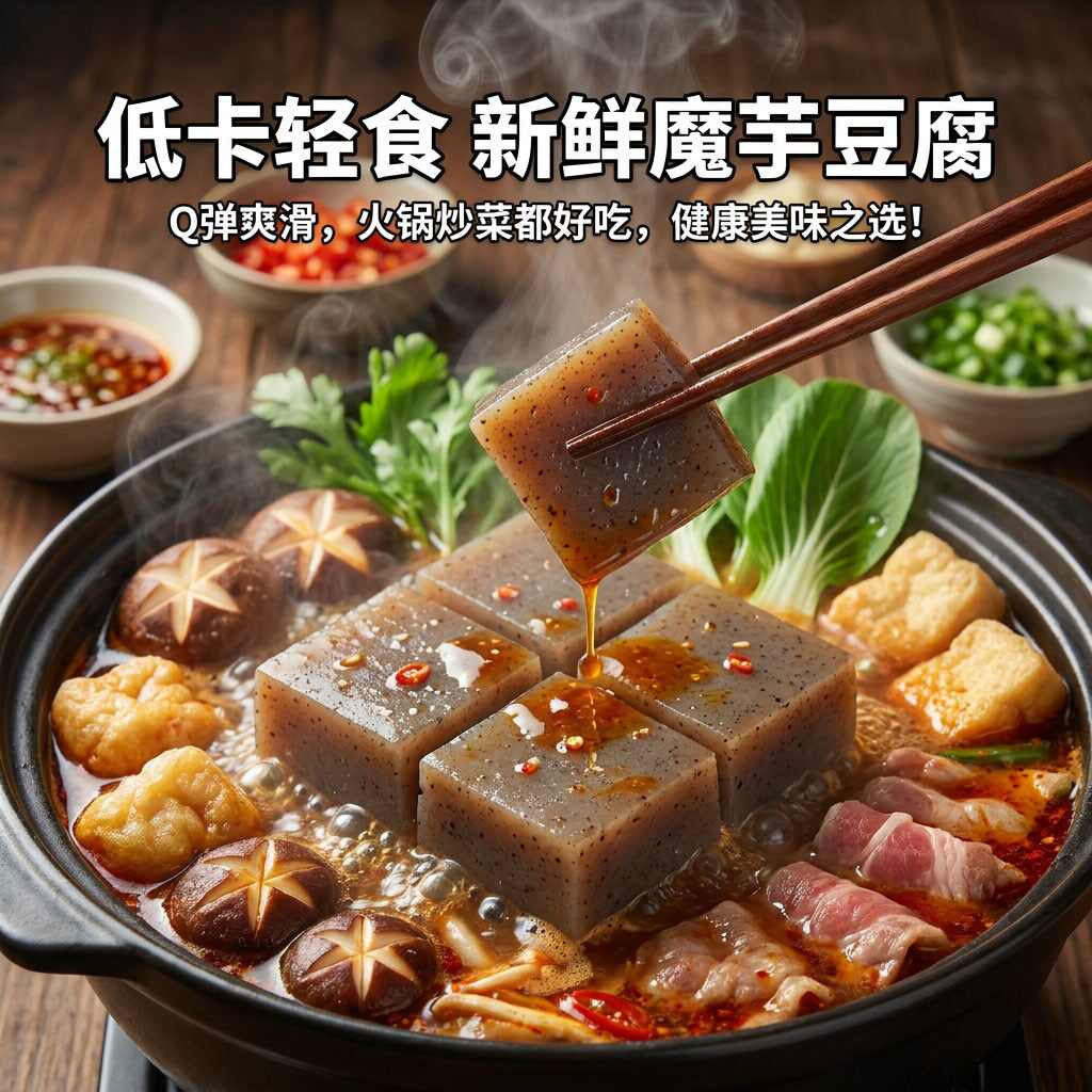 复购率98%的手工魔芋豆腐