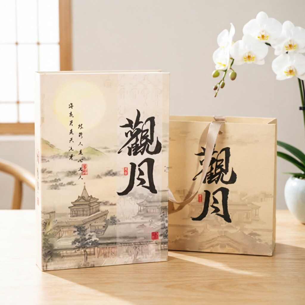 中秋月饼礼盒包装盒套装 国潮风手提冰皮月饼盒 高档蛋黄酥礼品盒