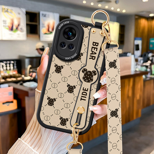 挂绳网红潮牌暴力熊华为手机壳