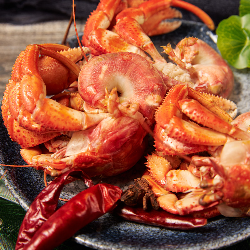 虾怪鲜活即食寄居蟹食用新鲜3斤带壳大连超大海怪腿麻辣海鲜水产