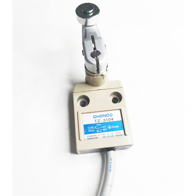 防水密封限位开关TZ-3107刮粪机养猪厂行程开关TZ-310V8带线1米om