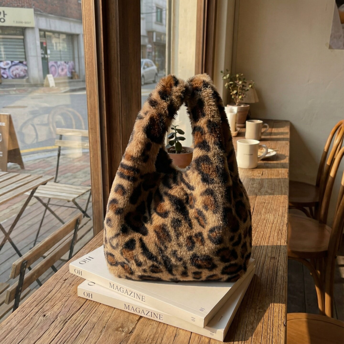 豹纹秋冬款手腕包毛绒手提包女时尚上班通勤小拎包钱包口红收纳包,箱包皮具/热销女包/男包,托特包,淘宝优惠券,粉丝福利购,淘宝优惠卷