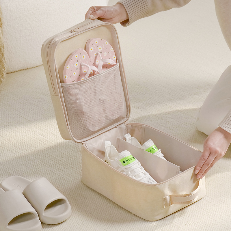 旅行鞋子收纳袋行李箱出差旅游装鞋子神器拖鞋鞋包收纳包便携鞋袋