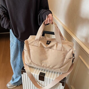 可扩容大容量旅行包男女款手提行李包出差收纳包斜挎包轻便行李袋