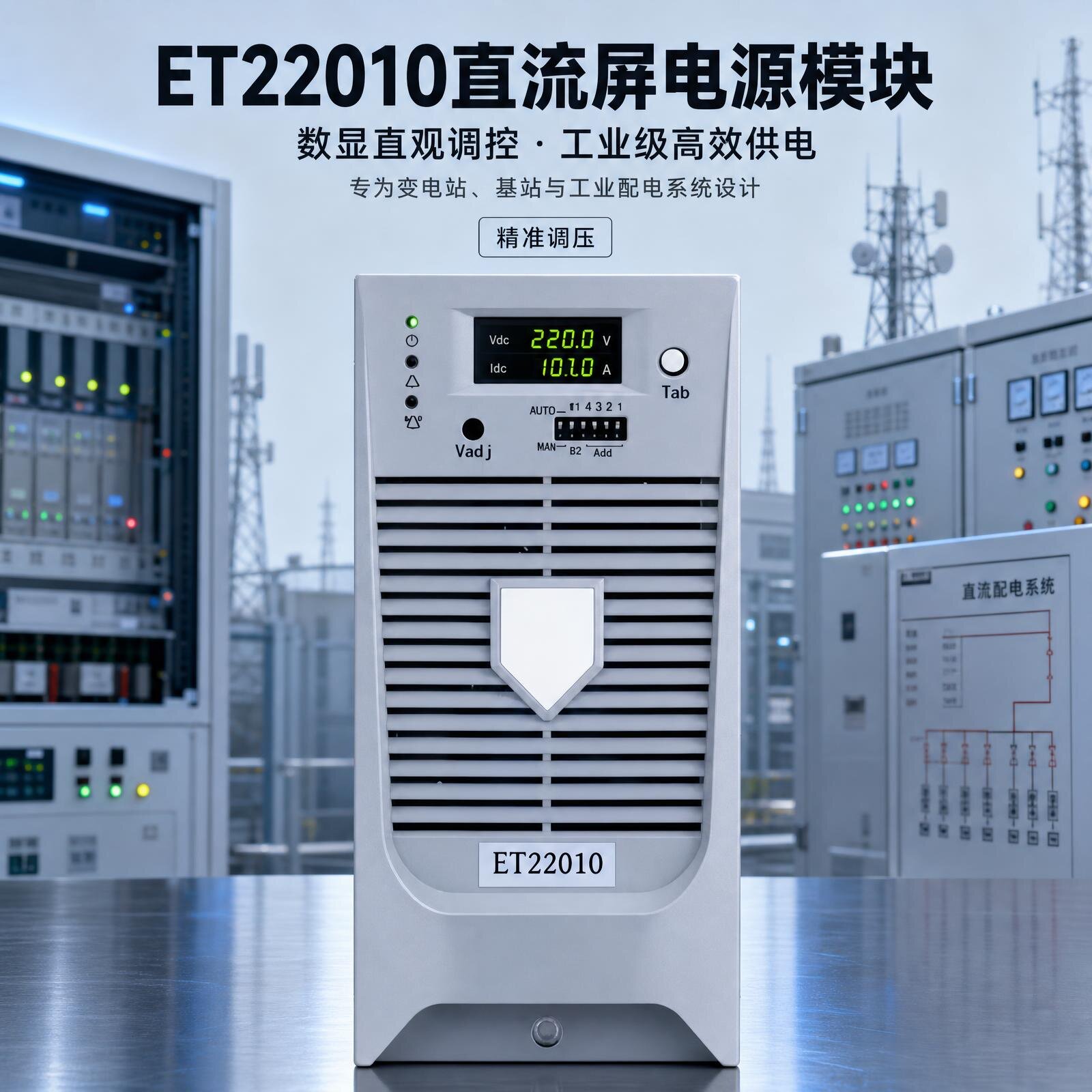 蓄电池充电机ET22010高频整流开关电源模块ET11010整流器全新包邮