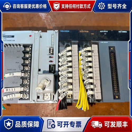 议价LS产电PLC一套 XGP-ACF2 XGK-CPUE XG可维修
