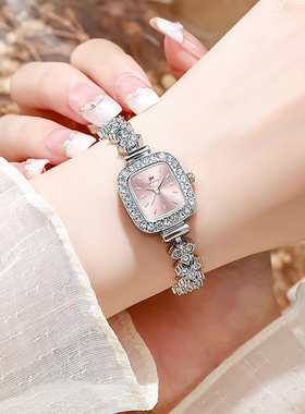 【情人节礼物】DOM联名JM 坚守139道生产工序 轻奢ins风满钻女表Y