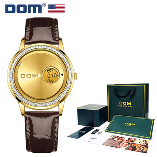 1726 概念大表盘M DOM腕表 磁力滚珠悬浮黑科技创意个性