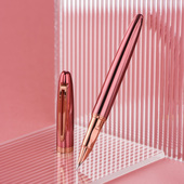 馨薇梵高颜值美工弯尖钢笔墨囊墨水两用笔小学生二年级三年级书法练字笔定制刻字金属小翘尖女生弯头铱金钢笔