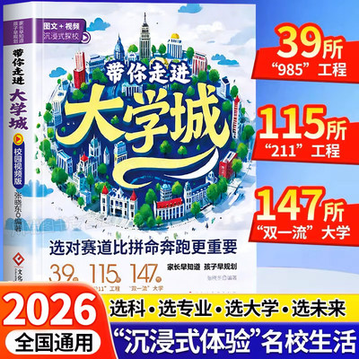 2025新版带你走进大学城