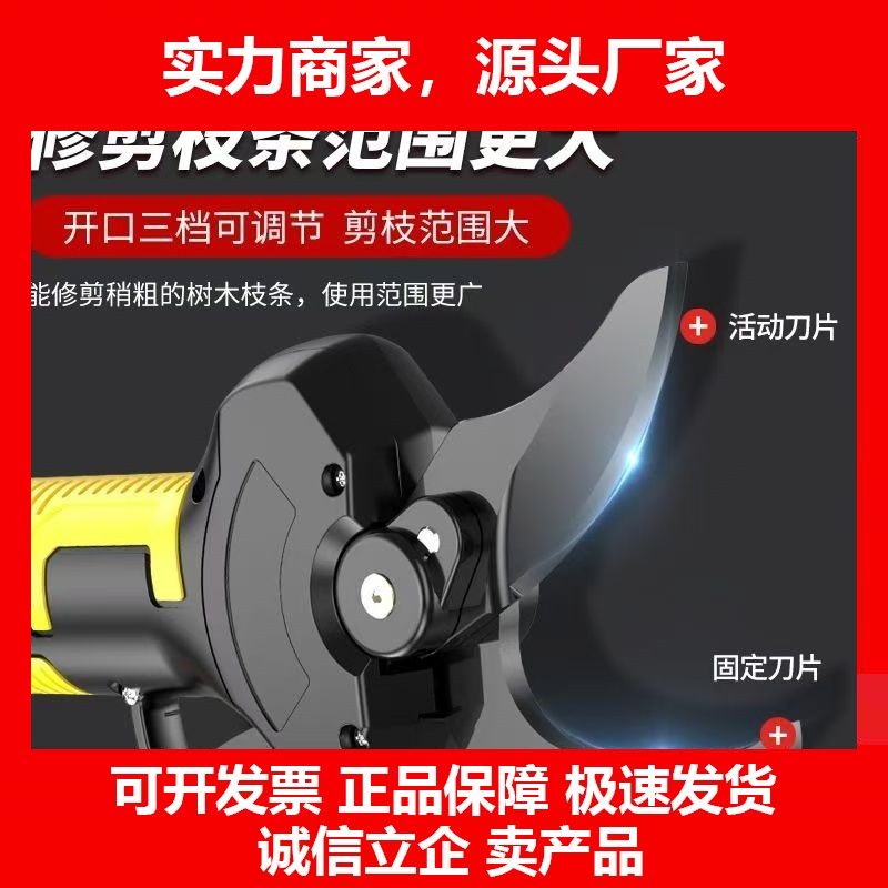 德国十大品牌电动修枝剪电动剪刀果园林剪强力电剪刀剪树枝无线锂