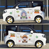 五菱宏光mini巴斯光年车贴GB玩具总动员车身贴纸哪吒V小蚂蚁贴画