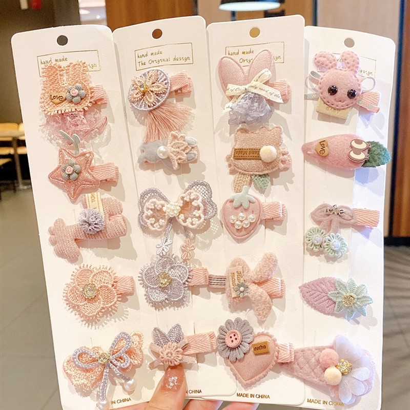 儿童发夹发卡女宝宝不伤发女童