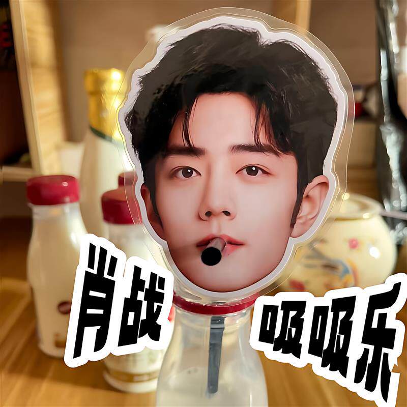 肖战应援吸吸乐吸管套