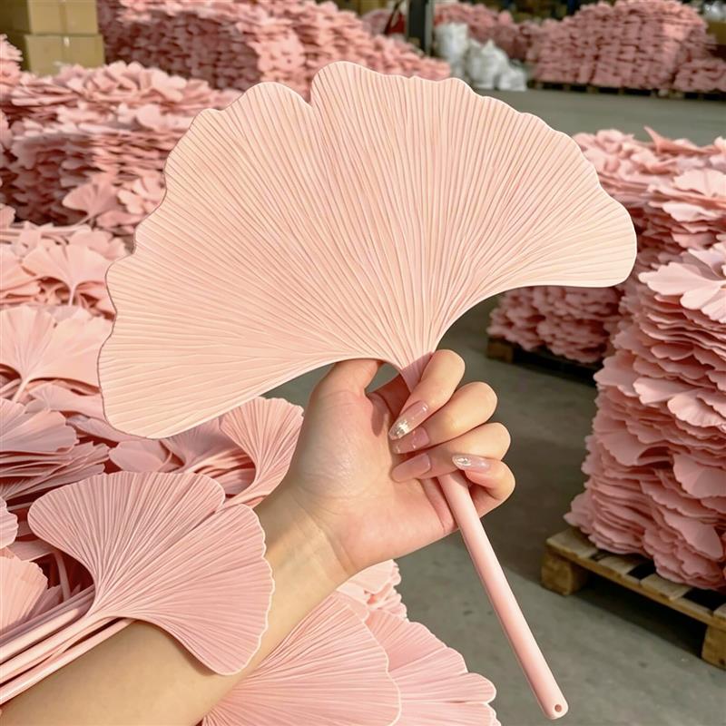 银杏叶便携大风防摔蒲扇