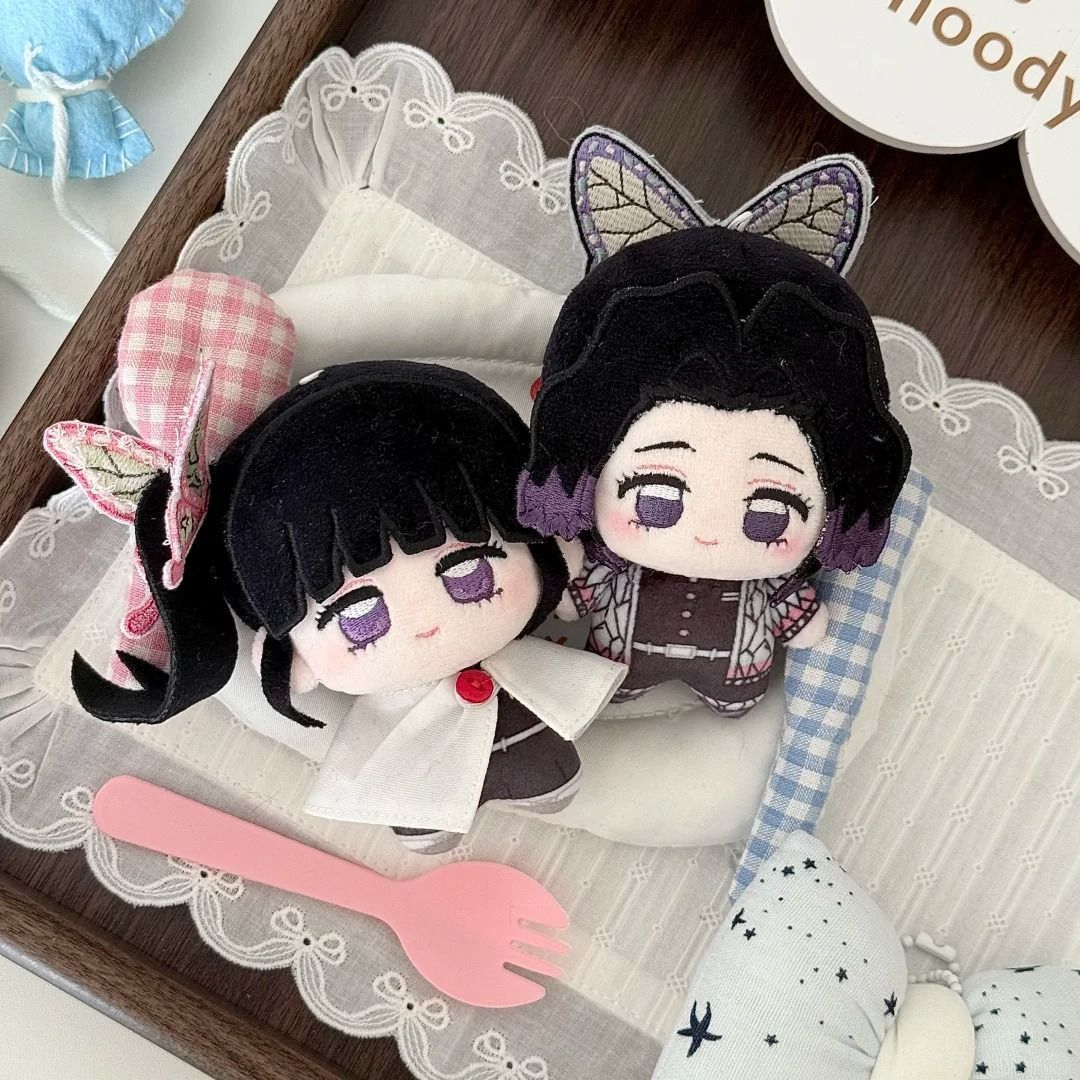 鬼灭之刃蝴蝶忍香奈乎10cm棉花娃娃二次元同人挂件送女生可爱礼物,模玩/动漫/周边/娃圈三坑/桌游,棉花娃娃,淘宝优惠券,粉丝福利购,淘宝优惠卷