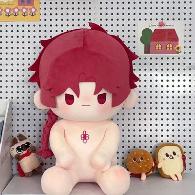 原创时光代理人动漫坐姿棉花娃娃