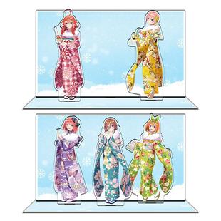 新款五等分的花嫁新娘3中野二乃三玖四叶动漫周边组合式景品立牌