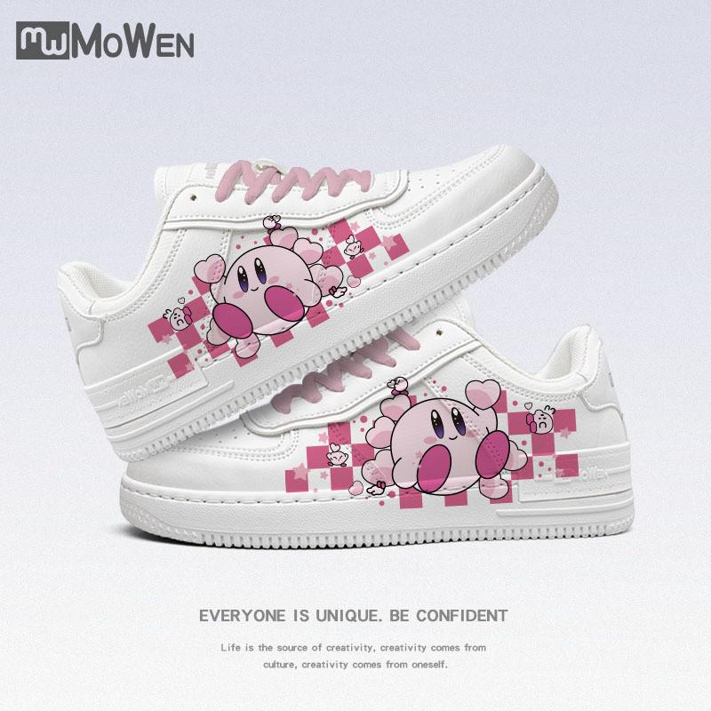 新款星之卡比联名甜酷少女爆改板鞋低帮夏季新款透气百搭小白鞋学