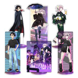 新款彻夜之歌2七草荠动漫周边无边彩窗精雕机切割PET内印20CM高立