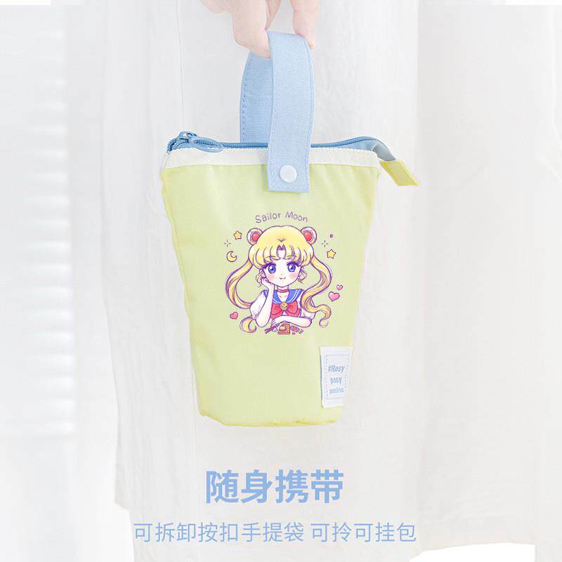 新款日系美少女战士文具大容量简约ins高颜值少女心笔袋学生女初