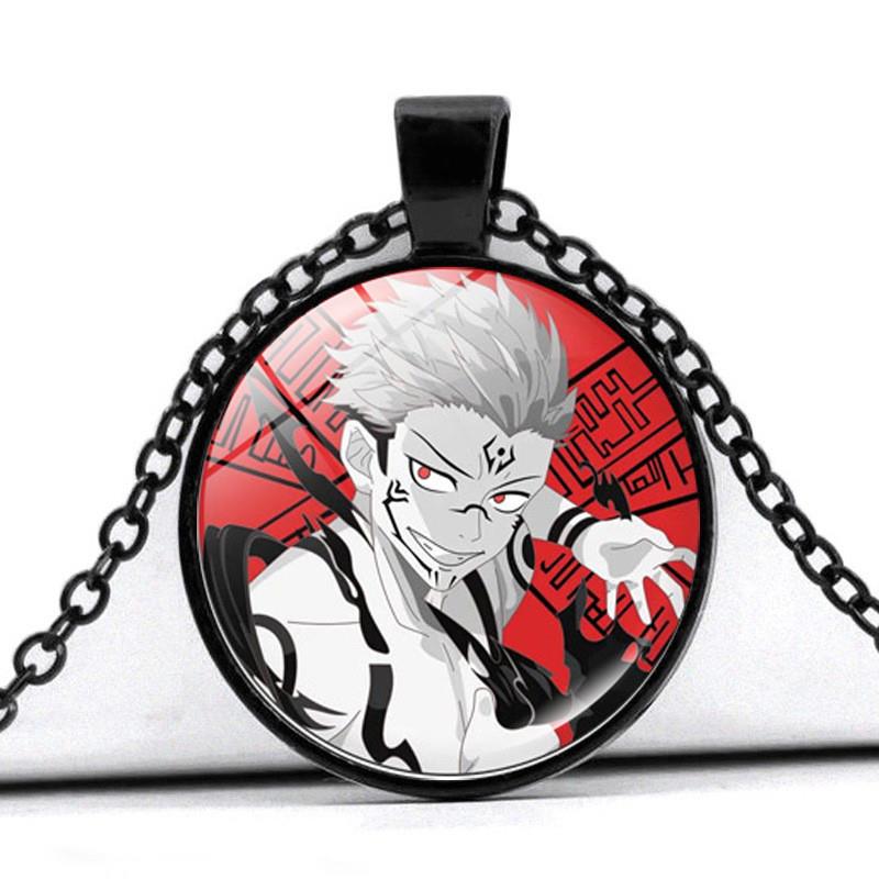新款咒术回战周边项链男女学生日礼物百搭二次元动漫时光宝石吊坠