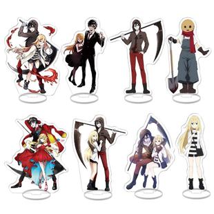 新款动漫周边杀戮的天使瑞吉儿艾札克二次元人物亚克力立牌摆件礼