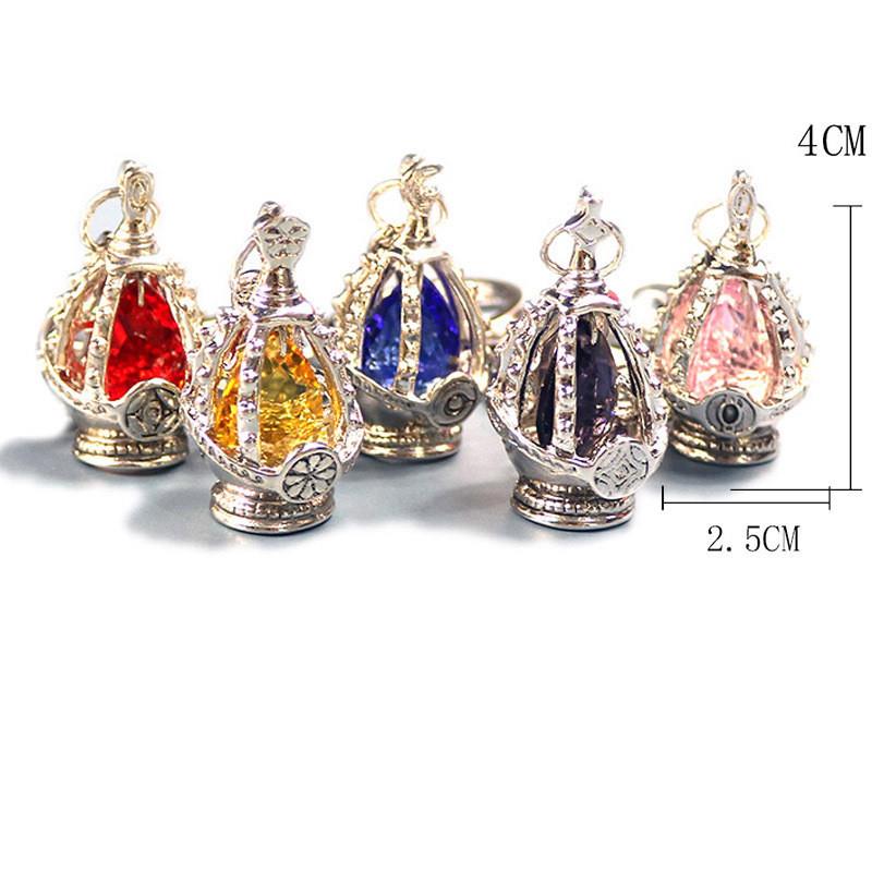 新款一代魔法少女 小圆项链灯笼灵魂宝石吊坠项链Magic girl五色