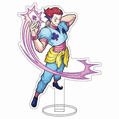 新款全职猎人大立牌亚克力杰奇犽雷欧力西索伊耳亚克力摆件样品展