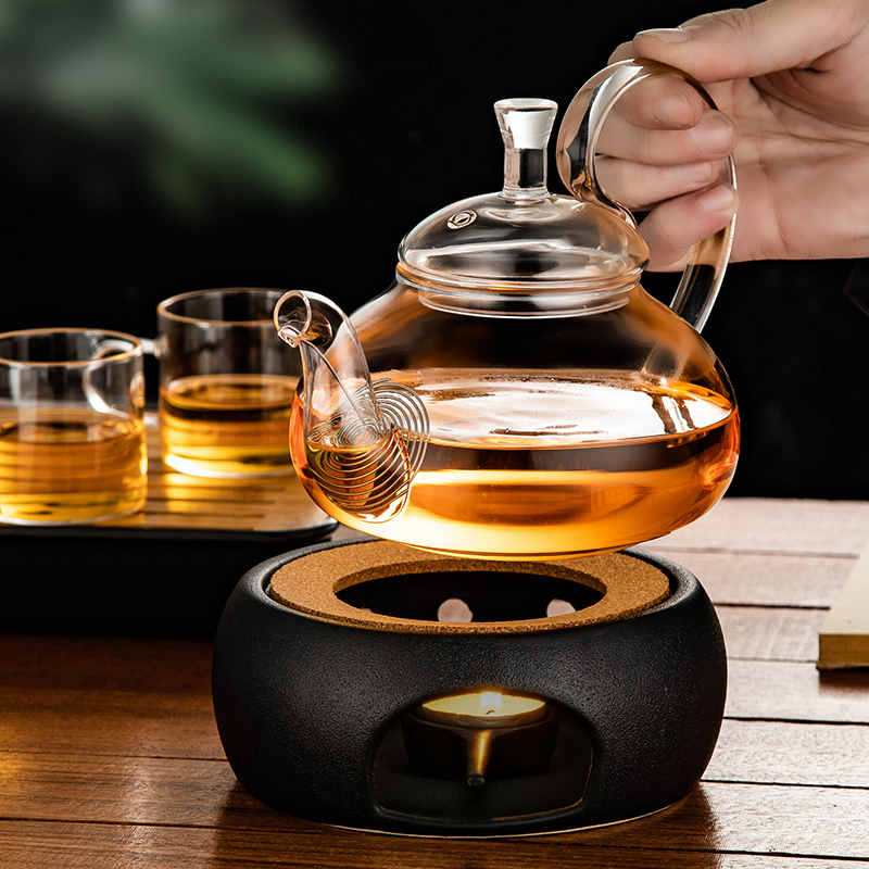 简约陶瓷炉冬日暖茶炉蜡烛保温