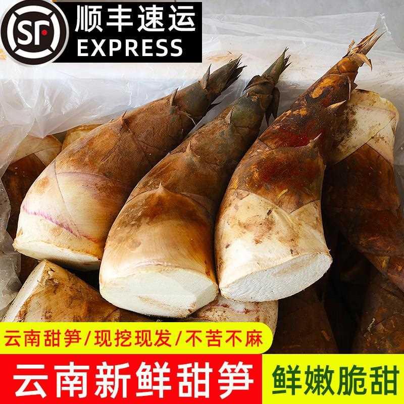 【顺丰包邮】云南新鲜甜笋甜龙笋竹笋