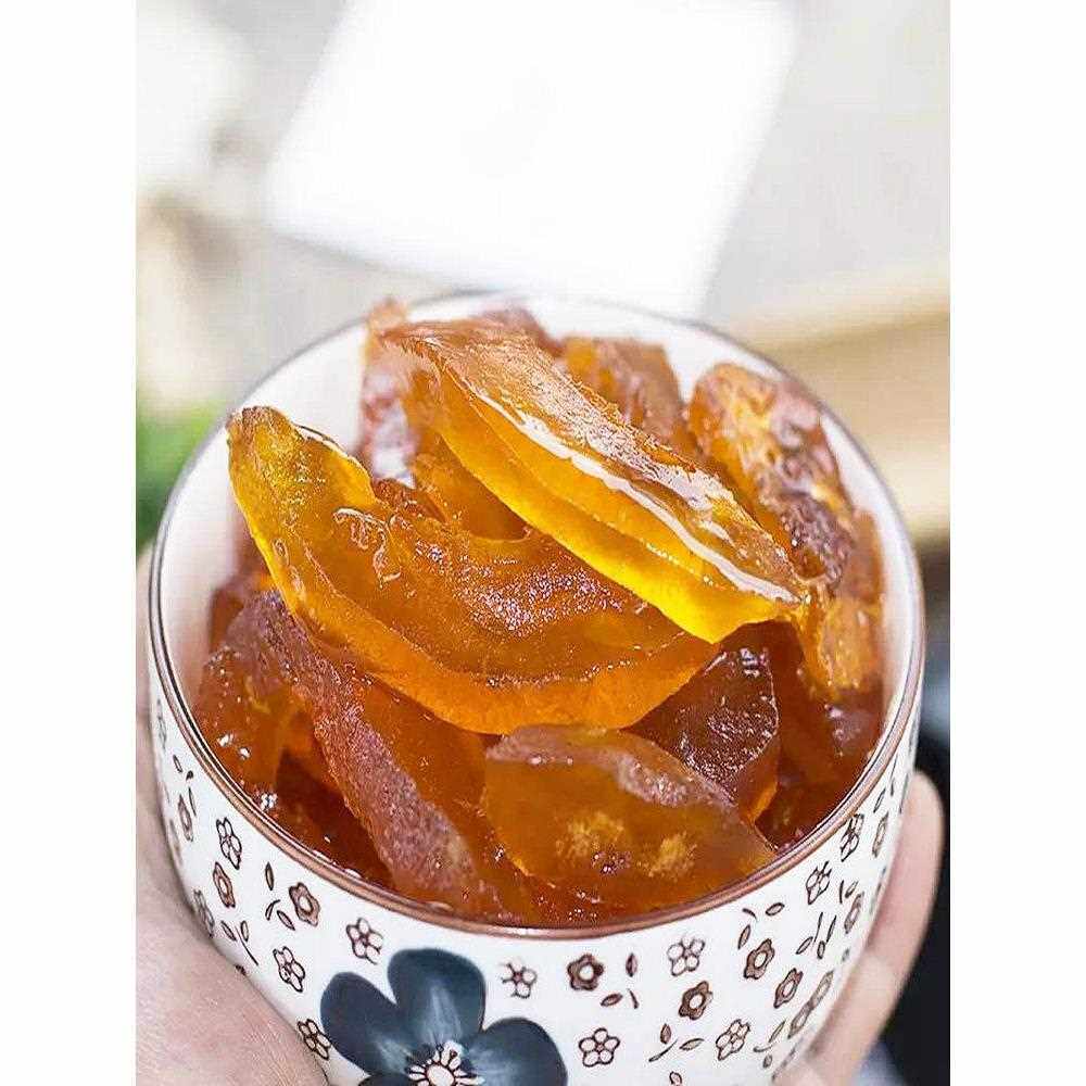包邮湖南特产柚子糖谷芽糖柚干蜜饯祁东特产手工柚子皮糖橙子糖