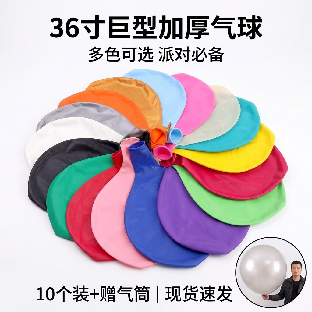 加厚36寸超大防爆乳胶气球儿童