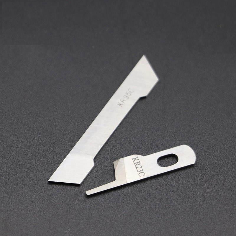 757五线拷边机刀片锁边机 包缝机KR35C KR23C上下刀一付 新品