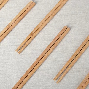 【10双装】斯库露营野餐筷子家用楠竹无漆无蜡竹筷餐具防滑家庭用